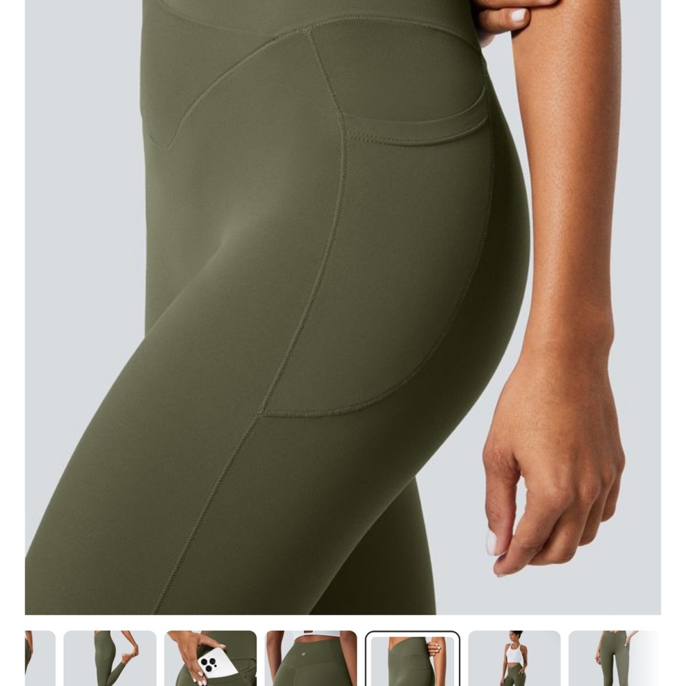 Halara Softlyzero Crossover Pocket Leggings - image 6